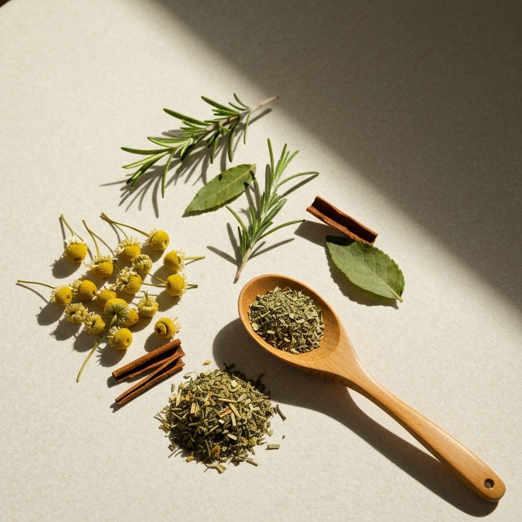 Traditionelle Kräuterpräparation